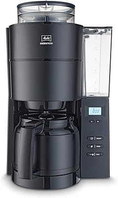 Cafetière à filtre thermique melita aromafresh avec pichet en acier inoxydable pour moudre et préparer 1021 13, noir thermique, garantie 1 an. DIAYTAR COTE D'IVOIRE est la boutique en ligne leader en Côte d'Ivoire, proposant une large gamme de produits pour répondre à tous vos besoins. La boutique en ligne est facile à utiliser, avec des catégories de produits clairement définies et un système de paiement sécurisé. DIAYTAR COTE D'IVOIRE est la destination idéale pour faire vos achats en ligne en Côte d'Ivoire.