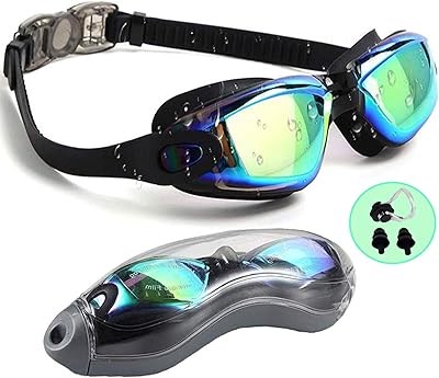 Lunettes de natation à vision large avec verres transparents pro et lunettes. DIAYTAR COTE D'IVOIRE se distingue par son engagement à offrir une expérience client exceptionnelle, avec une équipe de support dédiée et des moyens de paiement sécurisés. Les clients peuvent également bénéficier de promotions et de remises régulières. La boutique en ligne est constamment mise à jour avec de nouveaux produits et fonctionnalités.