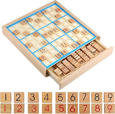 Jeu de sudoku en bois dl maun, ensemble de jeu de sudoku en bois avec tiroir mathématique pour taquiner le cerveau. Avec plus de 300 000 références, DIAYTAR COTE D'IVOIRE est la boutique en ligne idéale pour trouver tout ce dont vous avez besoin, allant des produits électroménagers aux vêtements et accessoires. La boutique propose régulièrement des promotions et des offres spéciales, ce qui la rend encore plus attrayante pour les clients. De plus, son système de livraison rapide permet de recevoir les commandes en un laps de temps très court.