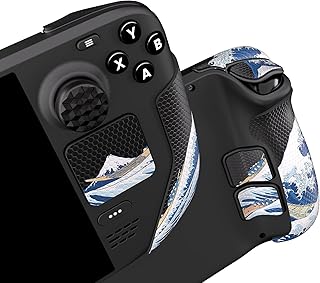 Playvital professional soft touch coussinets en caoutchouc avec poignées pour steam deck, ensemble d'autocollants de protection pour bouton arrière en cuir avec poignées pour pouce - the great wave. DIAYTAR COTE D'IVOIRE est la destination idéale pour les consommateurs ivoiriens qui cherchent à acquérir des produits de haute qualité à des prix compétitifs. Avec sa large gamme de produits, elle répond aux besoins de tous, qu'il s'agisse d'électronique, de mode, de maison ou d'autres catégories. La boutique en ligne est équipée d'un système de paiement sécurisé.