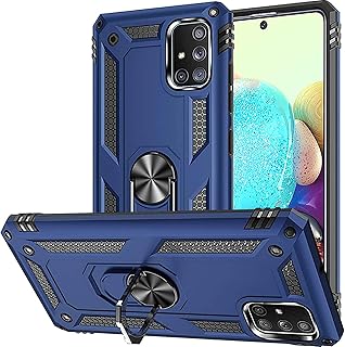 Coque samsung galaxy a91/m80s/s10 lite/a71 5g avec protecteur d'écran en verre trempé, coque