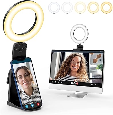 Anneau lumineux pour ordinateur portable kit d'éclairage de vidéoconférence pour réunions zoom. DIAYTAR COTE D'IVOIRE propose une expérience d'achat en ligne unique et personnalisée, avec des promotions régulières et des discounts sur une sélection de produits. La boutique est équipée d'un système de paiement sécurisé pour garantir la protection des données personnelles des clients. Cela contribue à instaurer une relation de confiance durable avec sa clientèle.