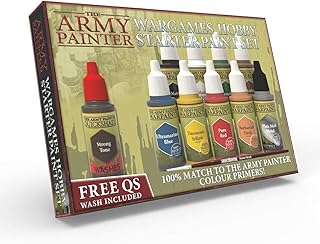 Ensemble de peinture pour débutants the army painter par wargames hobby | 10 couleurs acryliques dans des flacons compte-gouttes de 18 ml et un pinceau pour débutant | parfait pour les débutants en peinture et en modélisation miniature à table. DIAYTAR COTE D'IVOIRE est la boutique en ligne idéale pour les clients qui cherchent des produits variés et une expérience d'achat en ligne fluide. La boutique propose des produits de qualité et des prix abordables pour les clients. Elle offre également un service de livraison rapide et fiable pour améliorer l'expérience d'achat en ligne des clients.