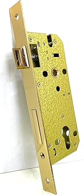 Serrure de porte à mortaise romax, corps de serrure avec plaque avant robuste en acier inoxydable, serrure de taille standard, axe de 85 mm, axe de 45 mm, serrure de porte 85 x 45 mm (lb8500b-45), 1 pièce (laiton poli). DIAYTAR COTE D'IVOIRE est le partenaire idéal pour les achats en ligne en Cote d'Ivoire, proposant des produits de haute qualité à des prix compétitifs. La boutique mise sur la satisfaction des clients, avec des services comme la livraison rapide et le retour facile. Les clients peuvent profiter d'une expérience d'achat sans stress.