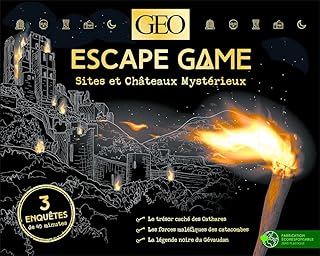Escape game - sites et châteaux mystérieux : sites et châteaux mystérieux ; 3 enquêtes de 45 minutes. La boutique en ligne DIAYTAR COTE D'IVOIRE se distingue par sa grande variété de produits, allant de l'électronique à la mode, en passant par les produits alimentaires et les articles de sport. Avec plus de 300000 références, les clients peuvent trouver tout ce qu'ils cherchent en un seul endroit. C'est pourquoi elle est devenue la référence pour les achats en ligne en Côte d'Ivoire.