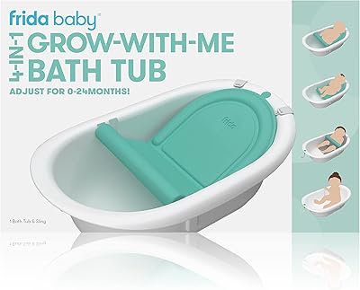Baignoire pour bébé 4 en 1 grow with me de frida baby qui peut être transformée en siège de bain avec dossier pour faciliter l'assise dans la baignoire, blanc. DIAYTAR COTE D'IVOIRE est une boutique en ligne généraliste qui propose plus de 300000 références de produits divers, faisant d'elle le leader du commerce électronique en Côte d'Ivoire. Avec une sélection variée de produits, les clients peuvent trouver tout ce dont ils ont besoin. La boutique est connue pour sa qualité de service et ses prix compétitifs.