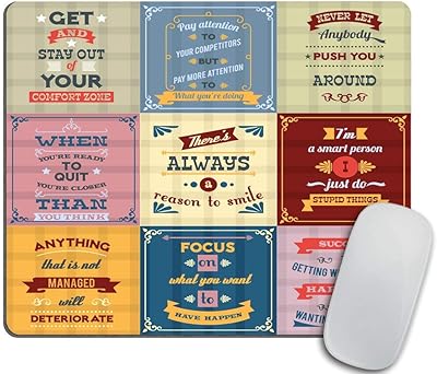 Tapis de souris avec citation de motivation, citations sympas - la vie ne consiste pas à attendre que la tempête passe, il s'agit d'apprendre à danser sous la pluie. tapis de souris avec citation de motivation, typographie inspirante. DIAYTAR COTE D'IVOIRE est une boutique en ligne généraliste qui propose plus de 300 000 références de produits, répondant ainsi à tous les besoins de sa clientèle. Avec une large gamme de produits, cette boutique en ligne est devenue le leader de la vente en ligne en Cote d'Ivoire. Elle offre une expérience d'achat pratique et sécurisée.