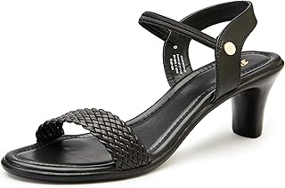 Sandales à talons noirs diva pour femme, (6616712), noir