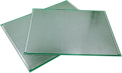 Yungui 15 x 20 cm pcb protoboard, 2 pièces carte à souder prototype bricolage et carte de circuit imprimé. DIAYTAR COTE D'IVOIRE est la destination idéale pour faire vos achats en ligne en Côte d'Ivoire, avec une sélection incroyable de produits à des prix compétitifs. La boutique en ligne propose des articles allant de l'électronique aux vêtements en passant par les produits alimentaires. 