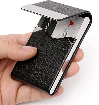 Étui pour cartes de visite - porte-cartes de visite professionnel en métal, porte-cartes de visite de poche ? portefeuille pour cartes de crédit pour hommes et femmes avec fermeture magnétique, noir, 9,6 x 6,1 x 1,7 cm, moderne. Avec plus de 300000 références, DIAYTAR COTE D'IVOIRE est la destination idéale pour ceux qui cherchent à faire des achats en ligne en Côte d'Ivoire. La boutique propose des produits variés, allant de l'électronique à la mode en passant par les produits pour la maison.