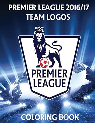 Livre de coloriage des logos des équipes de premier league : tous