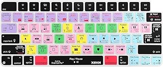 Xskn final cut pro shortcut keyboard cover pour modèle 2021 imac 24 pouces