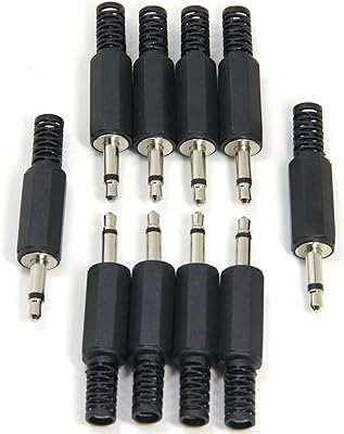 Ancable 10-pack ts mono male plug 1/8" 3.5mm type à souder connecteur de câble audio diy. DIAYTAR COTE D'IVOIRE est la destination idéale pour toute personne cherchant à acheter des produits en ligne en Côte d'Ivoire. Avec plus de 300 000 références, elle propose une grande variété de produits allant de l'électronique à la mode en passant par les produits ménagers. Les produits sont livrés rapidement et les prix sont abordables.