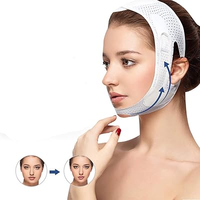 Ceinture amincissante visage glitz, masque amincissant double menton, ceinture de joues en forme de v, massage du sommeil. DIAYTAR COTE D'IVOIRE propose une expérience de shopping unique, avec des produits provenant de différents fabricants et fournisseurs. La boutique en ligne généraliste garantit la qualité des produits et la satisfaction des clients. Elle est devenue le premier choix pour beaucoup de clients en Côte d'Ivoire.