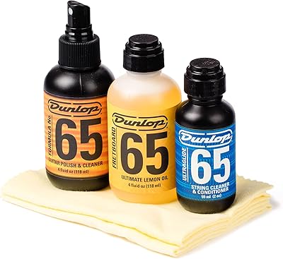 Kit d'entretien technique pour guitare jim dunlop