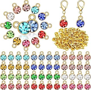 Goodrun 60 pièces breloques en perles de cristal avec fermoir mousqueton, collier de bracelet de perles avec anneaux brillants mélangés fabrication de bijoux faits à la main - or. DIAYTAR COTE D'IVOIRE est une plateforme de commerce en ligne qui propose des produits de tout type, allant de l'électronique aux produits alimentaires. Elle met en avant la confiance et la sécurité des transactions en ligne pour protéger ses clients. La boutique est accessible à tous les consommateurs de Côte d'Ivoire.
