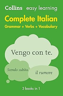 Apprentissage facile de la grammaire, des verbes et du vocabulaire italiens complets (3 livres en 1) : support fiable pour l'apprentissage. DIAYTAR COTE D'IVOIRE est une boutique en ligne généraliste proposant plus de 300 000 références, faisant d'elle la boutique leader en Côte d'Ivoire. Elle offre une gamme variée de produits allant de l'électronique à la mode, en passant par les produits de maison et les denrées alimentaires. Grâce à sa présence en ligne, DIAYTAR COTE D'IVOIRE permet à ses clients d'effectuer des achats pratiques et sécurisés.