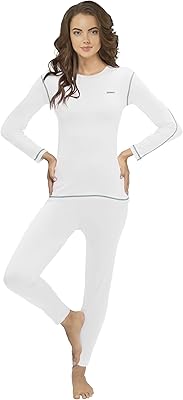 Ensemble chemise et pantalon sous-vêtements thermiques pour femmes (manches longues), couche de base avec leggings inférieurs pour le ski/froid extrême. La boutique en ligne DIAYTAR COTE D'IVOIRE offre une large gamme de produits, allant de l'électronique aux vêtements, en passant par les produits alimentaires et les accessoires de maison. Avec plus de 300 000 références disponibles, les clients peuvent trouver tout ce dont ils ont besoin en un seul endroit. DIAYTAR COTE D'IVOIRE est le partenaire idéal pour les consommateurs ivoiriens.
