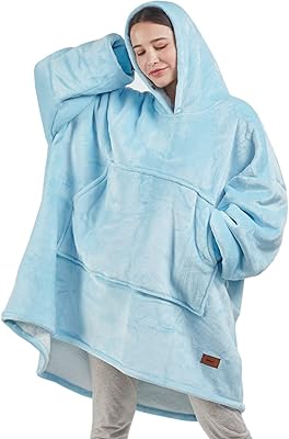 Couverture à capuche portable de degré de confort pour femmes, hommes et adultes