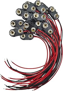 Connecteur de pince de batterie 9 v, 20 pièces connecteur de pince de batterie 9 v type i - coque en plastique dur, fil de cuivre 24 awg bouton de batterie 5,9" 9 v (type i, 20 pièces). DIAYTAR COTE D'IVOIRE est une boutique en ligne généraliste qui propose une large gamme de produits avec plus de 300 000 références. Elle est leader sur le marché ivoirien en termes de vente en ligne, offrant ainsi une expérience d'achat en ligne de haute qualité. Avec une sélection exhaustive de produits, les clients peuvent trouver tout ce dont ils ont besoin sur une seule plateforme.