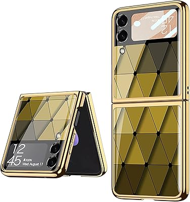 Coque samsung z flip 3 5g, coque de téléphone en verre trempé ultra mince, coque de protection arrière en pc galvanisé jaune diamant. La boutique en ligne DIAYTAR COTE D'IVOIRE offre une expérience d'achat en ligne unique et pratique, permettant aux clients de parcourir facilement ses différentes catégories de produits. Avec plus de 300 000 références, les clients ont l'assurance de trouver le produit qu'ils cherchent. La boutique est connue pour sa qualité de service et sa fiabilité.