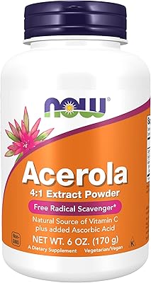 Now supplements, poudre d'acérola, 6 oz. DIAYTAR COTE D'IVOIRE est une boutique en ligne généraliste proposant plus de 300000 références de produits. Elle est reconnue comme l'une des boutiques en ligne leaders en Côte d'Ivoire, offrant une large gamme de produits à ses clients. Elle se distingue par sa qualité de service et sa fiabilité.