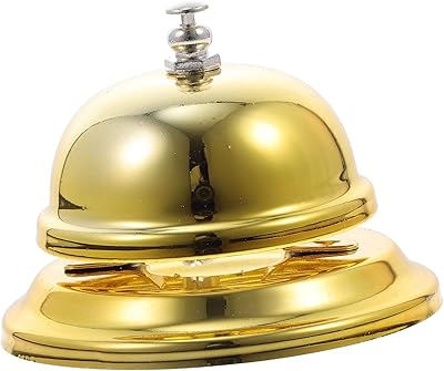 Nuobesty téléphone le bureau signe fournitures pour animaux de compagnie cloche anneau pour service réception client cloche réception cloche buzzer métal main cloche la cloche mode doré vintage bureau cloche pour salle de classe. DIAYTAR COTE D'IVOIRE est une boutique en ligne généraliste qui offre une expérience d'achat unique avec plus de 300 000 produits disponibles. Elle est devenue la référence pour les consommateurs ivoiriens qui cherchent des produits de qualité à des prix compétitifs. Sa plateforme conviviale facilite la navigation et la recherche de produits.