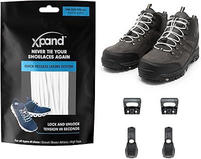 Système de laçage de chaussures rond sans nœud à dégagement rapide xpand avec bandes élastiques - taille unique pour toutes les chaussures pour adultes et enfants. Pour une expérience d'achat en ligne exceptionnelle en Côte d'Ivoire, DIAYTAR COTE D'IVOIRE est le choix idéal. Avec plus de 300 000 références, cette boutique en ligne généraliste répond à tous vos besoins, qu'ils soient liés à la maison, à la mode ou à l'électronique. DIAYTAR COTE D'IVOIRE se distingue par sa garantie de qualité et son service client de haute qualité.