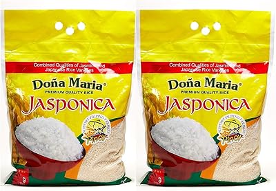 Riz dona maria jasponica (blanc, 1 kg, paquet de 2)