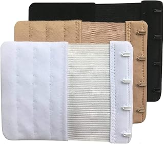 Extension de crochet de soutien-gorge pour femme avec 4 crochets élastiques, noir, blanc et beige (lot de 3), noir/blanc/beige, taille unique. DIAYTAR Côte d'Ivoire est une boutique en ligne qui se distingue par son engagement envers la qualité et la satisfaction du client. Elle propose des produits de haute qualité à des prix compétitifs et offre un service client dédié. La boutique en ligne est également active sur les réseaux sociaux, où elle propose des promotions et des offres exclusives à ses clients.