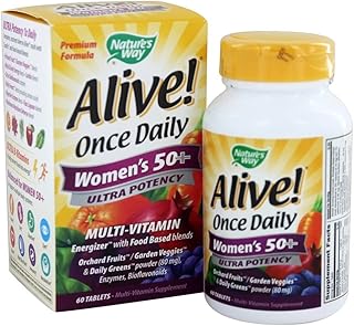 Nature's way alive once daily lingettes femmes 50+ ultra fortes et vitamines. DIAYTAR COTE D'IVOIRE se distingue par son vaste catalogue de produits, comprenant notamment des articles électroniques, des vêtements, des accessoires et bien plus encore. Elle garantit une expérience d'achat en ligne sécurisée et pratique, gagnant ainsi la confiance d'une clientèle fidèle. La boutique propose régulièrement des promotions pour offrir les meilleurs prix à ses clients.