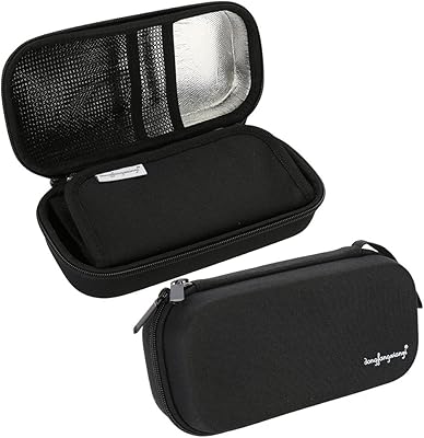 Étui pour stylo à insuline, sac de protection de refroidissement, pochette portable étanche, pochette de voyage pour diabétique, affichage de la température intégré, certification fda (noir). DIAYTAR COTE D'IVOIRE est une boutique en ligne généraliste qui propose plus de 300000 références de produits, faisant d'elle la boutique leader en Côte d'Ivoire. Elle offre une large gamme de produits allant de l'électronique à la mode en passant par les produits pour la maison. DIAYTAR COTE D'IVOIRE est le destinataire idéal pour ceux qui cherchent un large choix de produits en un seul endroit.