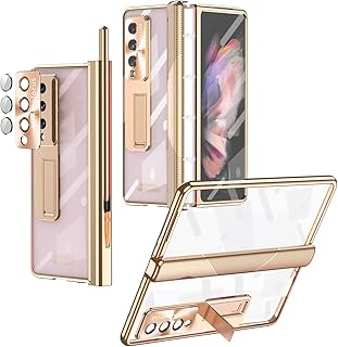 Coque galaxy z fold 3 5g avec stylet et porte-stylo magnétique, coque mobile