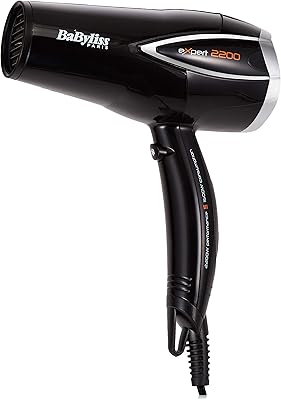 Sèche-cheveux babyliss expert, 2200 watts - noir, d342sde