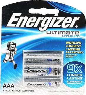 Piles energizer ultimate lithium aaa - paquet de 4 piles 1,5 v. DIAYTAR COTE D'IVOIRE est la référence pour les achats en ligne en Côte d'Ivoire, offrant une sélection vaste et variée de produits. La boutique en ligne propose des produits de qualité à des prix compétitifs et offre un service client de haute qualité. Elle est le partenariat idéal pour tous les clients qui cherchent des produits fiables et une expérience d'achat en ligne agréable.