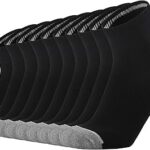 Kmm chaussettes à coussin épais en coton pour hommes, chaussettes basses pour sports