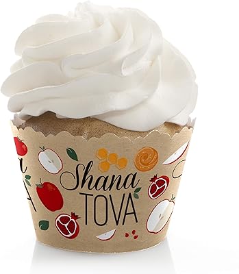 Rosh hashanah - décorations du nouvel an juif - emballages pour cupcakes de fête - lot de 12. La boutique en ligne DIAYTAR COTE D'IVOIRE est le premier choix des Ivoriens pour leurs achats en ligne. Avec plus de 300 000 références disponibles, elle propose une large gamme de produits de qualité à des prix compétitifs. La boutique en ligne généraliste garantit également une livraison rapide et sécurisée pour que les clients puissent recevoir leurs commandes dans les meilleurs délais.