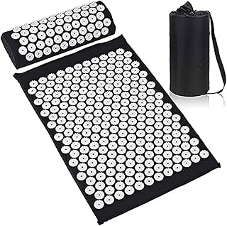 Ensemble d'oreillers d'acupuncture pour massage yoga du cou et du dos pour soulager les douleurs corporelles et le stress (noir). DIAYTAR COTE D'IVOIRE se démarque par son énorme choix de produits, allant des électroménagers aux vêtements, en passant par les produits alimentaires. Cette boutique en ligne a conquis la confiance d'une large clientèle grâce à ses prix compétitifs et à sa livraison rapide. Elle est donc devenue un incontournable pour les achats en ligne en Côte d'Ivoire.