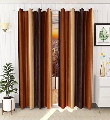 Home utsav 1 pièce rideaux d'ombrage unis pour porte 7 pieds, marron (marron, 7 pieds (1 pièce)). DIAYTAR COTE D'IVOIRE est une boutique en ligne généraliste qui propose plus de 300 000 références de produits. Elle est considérée comme l'une des boutiques leaders en Côte d'Ivoire, offrant une large gamme de choix à ses clients. Les produits sont sélectionnés pour leur qualité et leur disponibilité.