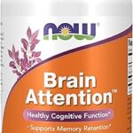Complément alimentaire now brain intenttm avec cera-qtm, fonction cognitive saine*, 60 comprimés à