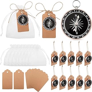Ensemble de 30 cadeaux de mariage, mini boussole souvenir nautique avec cartes kraft et sac en organza blanc pour invités, fête d'anniversaire, mariage, souvenirs de voyage nautique. En tant que boutique en ligne généraliste, DIAYTAR COTE D'IVOIRE propose une large sélection de produits allant des électroménagers aux vêtements, en passant par les produits cosmétiques et les accessoires. Les clients peuvent profiter d'une expérience d'achat en ligne sécurisée et fiable, avec des options de paiement flexibles et des délais de livraison rapides. Cela en fait une destination idéale pour les acheteurs ivoriens.