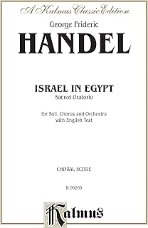 Israël en égypte 1739