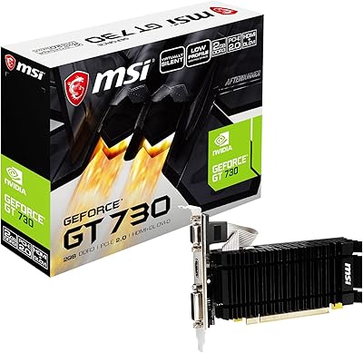 Carte graphique msi low profile 64 bits dvi-d/hdmi nvidia geforce dual-link (n730k-2gd3h/lpv1). La boutique en ligne DIAYTAR COTE D'IVOIRE propose une large gamme de produits, allant de l'électronique à la mode, en passant par les produits de beauté et les accessoires de maison. Avec plus de 300000 références, les clients peuvent trouver tout ce qu'ils cherchent sur un seul site. DIAYTAR COTE D'IVOIRE est le premier choix des ivoiriens pour leurs achats en ligne.