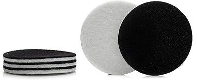 Glass polish 11006 gp-pro jeu de tampons de polissage en feutre pour polir