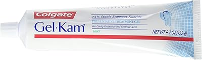 Gel fluoré colgate cam, ppax1176035, saveur menthe 127 g (paquet de 1)