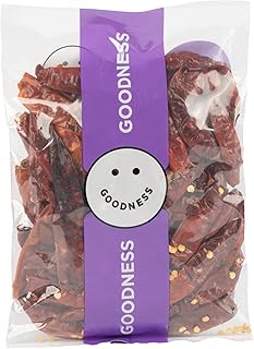Piments rouges séchés goodness longs 100 g. En Côte d'Ivoire, DIAYTAR est une référence en termes de commerce électronique, grâce à sa capacité à adapter son offre aux besoins spécifiques de sa clientèle. La boutique permet d'acheter des produits de marques réputées et de qualité, grâce à des partenariats solides avec les fournisseurs. L'expérience utilisateur est enrichie par des descriptions détaillées des produits.