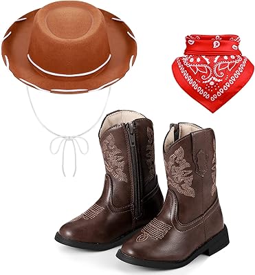 Ensemble d'accessoires de cowboy, comprend des bottes de cowboy pour tout-petits garçons, un chapeau de cowboy pour enfants avec bandana, taille enfant, marron. Avec plus de 300 000 références de produits, Diaytar Côte d'Ivoire est la destination idéale pour les Ivoiriens qui cherchent à acheter en ligne. La boutique en ligne propose une large gamme de catégories de produits, allant de l'informatique et de l'électronique aux produits de beauté et aux accessoires de mode. Diaytar Côte d'Ivoire est déterminée à devenir la référence incontournable du commerce en ligne en Côte d'Ivoire et à offrir à ses clients une expérience d'achatunique et mémorable.