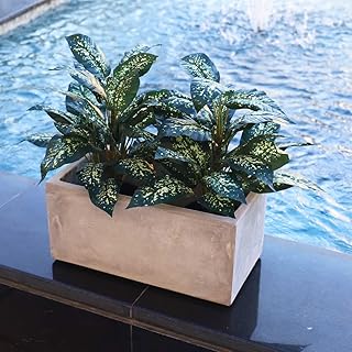 Yatai pot de fleurs en plastique au design créatif, grand pot pour plantes