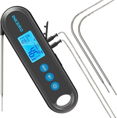 Inkbird iht-2pb thermomètre à viande numérique bluetooth avec sonde de rétroéclairage. Pour les ivoiriens à la recherche d'une solution pratique pour leurs besoins d'achat, DIAYTAR COTE D'IVOIRE est la réponse idéale. Cette boutique en ligne propose une offre étendue qui couvre presque tous les aspects de la vie quotidienne, des produits de soin personnel aux gadgets électroniques, en passant par les livres et les articles de décoration.