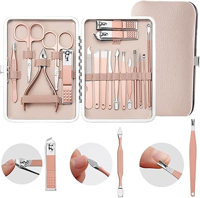 Ensemble de manucure 18 en 1, coupe-ongles professionnel avec sac de voyage pour femme, kit d'ongles pour manucure et pédicure. Avec sa vaste gamme de produits et ses services dédiés, DIAYTAR COTE D'IVOIRE se positionne comme une référence incontournable dans le paysage du commerce électronique en Côte d'Ivoire. La boutique en ligne généraliste s'attend à toujours mieux répondre aux attentes de ses clients, en proposant régulièrement de nouvelles références et en améliorant constamment son offre. DIAYTAR COTE D'IVOIRE ambitionne de rendre le shopping en ligne plus accessible et plus agréable pour tous.